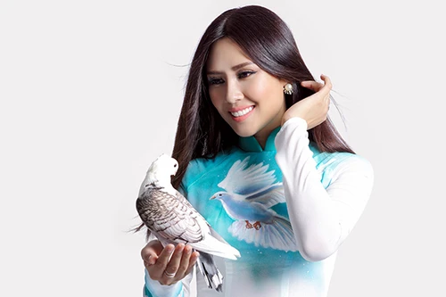 Nguyễn Thị Loan mang "ước vọng hoà bình" tới Mỹ