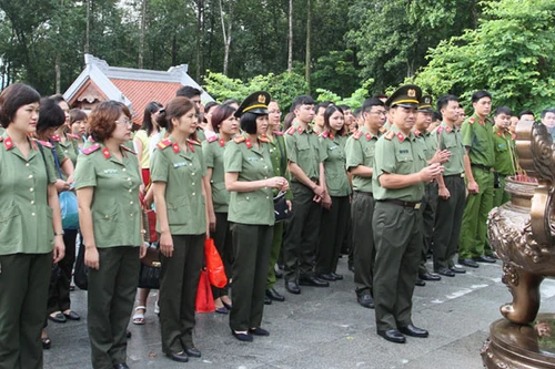 Công đoàn CATP Hà Nội về nguồn