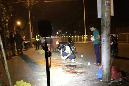 Băng nhóm hỗn chiến trên phố, 1 người chết, 1 người trọng thương