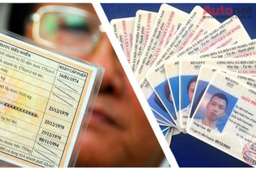 Bằng lái xe còn thời hạn không bắt buộc phải đổi sang vật liệu PET