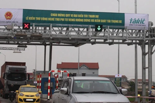 Thử nghiệm hệ thống thu phí tự động trên QL1 và đường Hồ Chí Minh