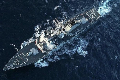 Tàu khu trục phòng thủ tên lửa Mỹ cập cảng Biển Đen của Ukraine 