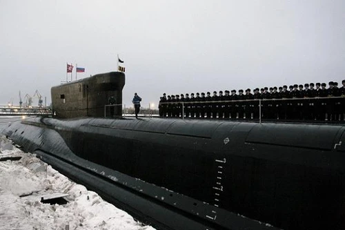 Tàu ngầm hạt nhân mang tên lửa Bulava của Nga đến bán đảo Kamchatka 