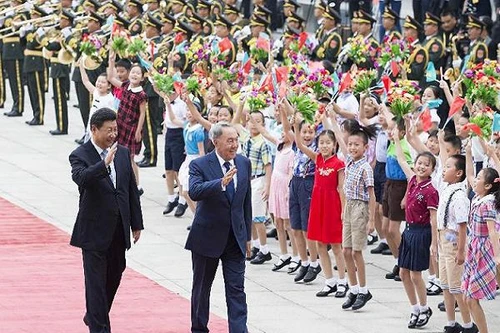 Tổng thống Kazakhstan thăm Trung Quốc thúc đẩy quan hệ đối tác chiến lược toàn diện
