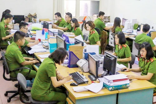 Công an Hà Nội quyết tâm hoàn thành đúng tiến độ thu thập dữ liệu quốc gia về dân cư