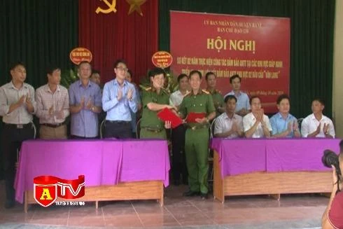 Sơ kết 2 năm thực hiện công tác đảm bảo ANTT 2 đầu cầu Văn Lang