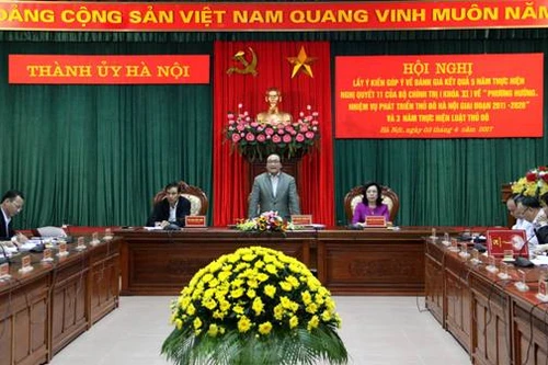 Hà Nội đề xuất lập đề án chính quyền đô thị