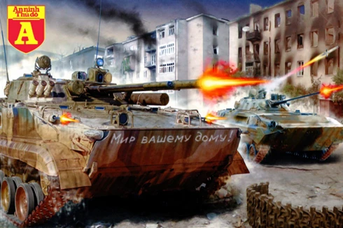 Những hình ảnh đáng quên của lực lượng tăng thiết giáp Nga tại "hỏa ngục" Grozny