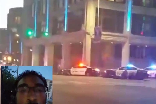 Một người phát trực tiếp cảnh các tay súng bắn tỉa sát hại cảnh sát Mỹ