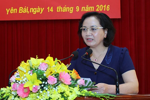 Nữ Chủ tịch tỉnh Yên Bái được bầu làm Bí thư Tỉnh ủy