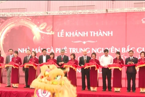 Trung Nguyên khánh thành nhà máy cà phê hòa tan lớn nhất châu Á