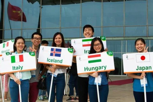 Hào hứng với màn chào hỏi Olympic Sinh học