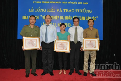 Phóng viên Báo An ninh Thủ đô đoạt 1 giải B, 2 giải Khuyến khích