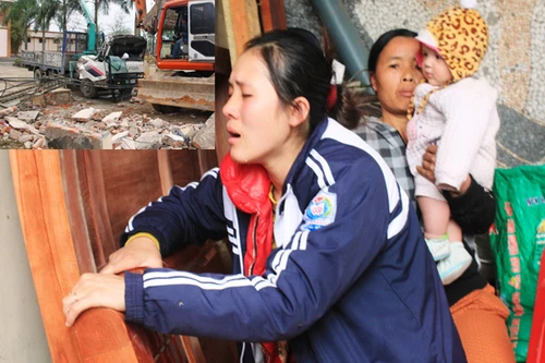 Nỗi đau trùng tang vụ xe cẩu kéo sập cổng chào nhà văn hóa