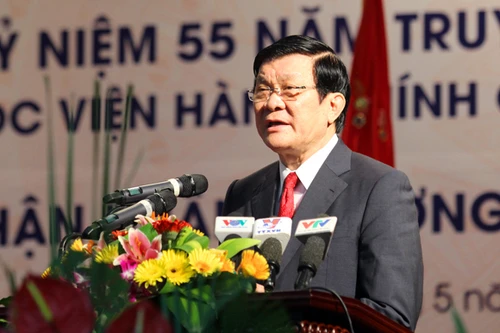 Học viện Hành chính Quốc gia đón nhận Huân chương Hồ Chí Minh