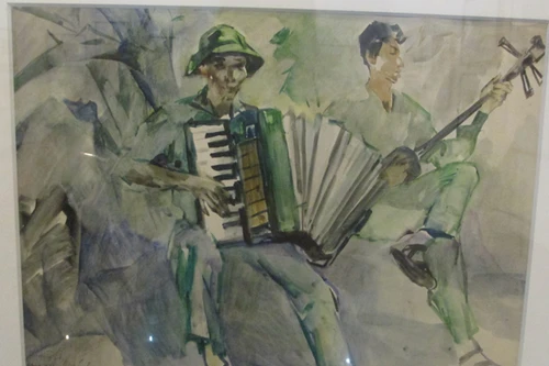 Sống cùng lịch sử trong “Ký họa thời chiến“