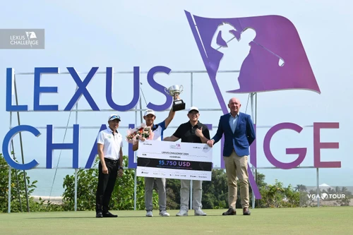 Hấp dẫn bảng chia tiền thưởng giải golf Lexus Challenge 2025