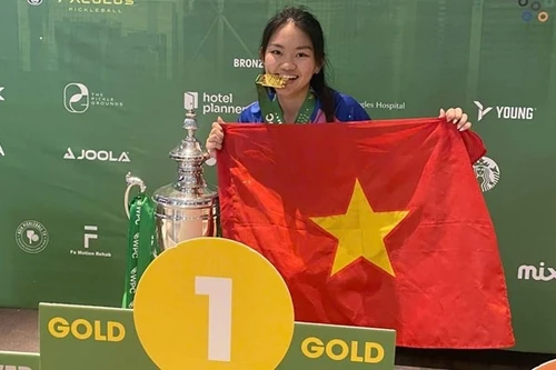 Tay vợt nữ Việt Nam vừa vô địch World Pickleball Championship 2025 là ai?