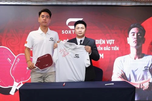 Đắc Tiến, Minh Tuấn chính thức tham gia đường đua Pickleball