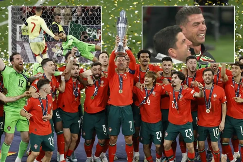 Ronaldo bật khóc khi giúp Bồ Đào Nha vô địch Nations League 2025