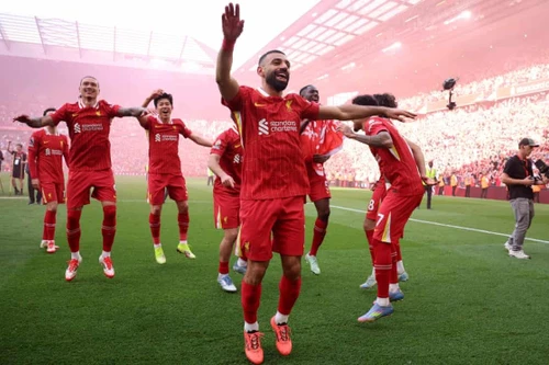 Liverpool vô địch Ngoại hạng Anh 2024/25 sớm 4 vòng