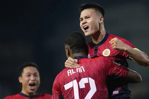 Quang Hải ghi tuyệt phẩm đưa Công an Hà Nội FC vào chung kết cúp Quốc gia 