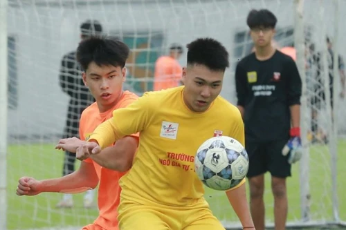 Ép sân cả trận, THPT Ngô Gia Tự HĐ dừng bước trong tiếc nuối