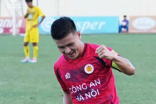 Quang Hải ghi bàn, CLB Công an Hà Nội củng cố top 3