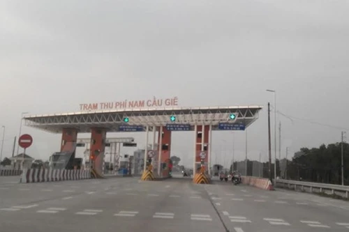 Ngày 24-11: Trạm BOT Nam Cầu Giẽ bắt đầu thu phí