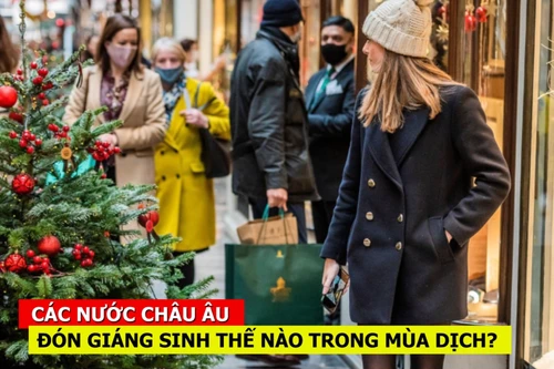 [CLIP] Các nước châu Âu đón Giáng sinh thế nào trong mùa dịch?