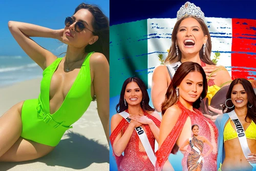 'Hoa hậu của các Hoa hậu' Andrea Meza hình thể đẹp như tượng tạc 