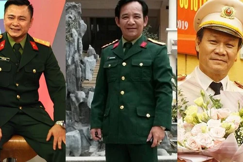 [ẢNH] Những nghệ sĩ mang quân hàm của làng giải trí Việt
