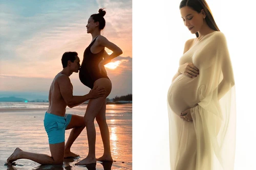 [ẢNH] Hồ Ngọc Hà khoe dáng nuột nà trong bộ ảnh bầu siêu ‘hot’