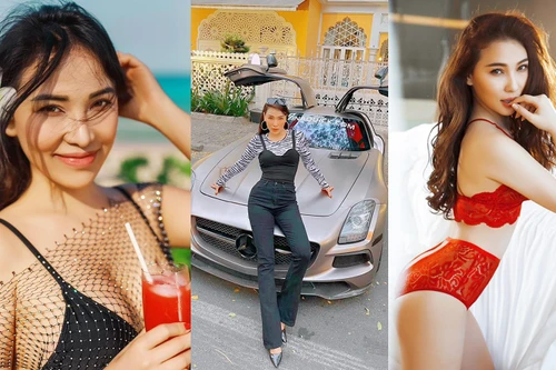 Cuộc sống ‘ngập’ xe sang, đồ hiệu của Quỳnh Thư - Người mẫu 2 lần vướng ồn ào ‘tiểu tam’