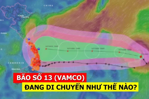 [CLIP] Bão số 13 Vamco đang di chuyển như thế nào?