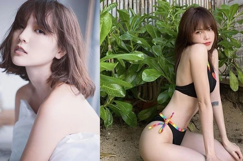 [ẢNH] Màn đọ dáng ‘bỏng mắt’ của Hải Tú và Thiều Bảo Trâm - người tình tin đồn của Sơn Tùng M-TP 