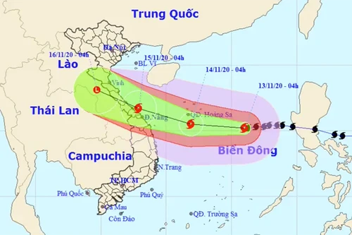 [Tin nhanh sáng 13-11-2020] Bão Vamco (bão số 13) duy trì cấp 12