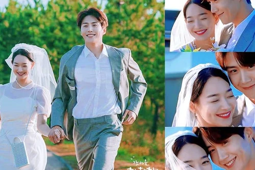 Hậu trường đám cưới đẹp như mơ trong tập cuối phim Điệu Cha-cha-cha làng biển