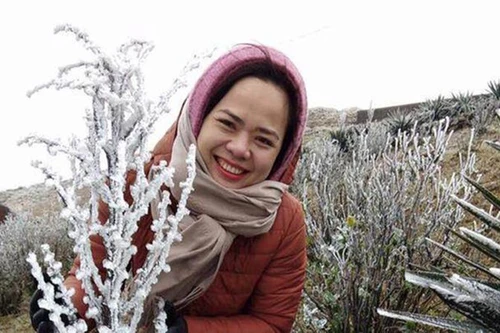 [ẢNH] Ngắm khung cảnh lần đầu tiên băng tuyết phủ trắng đỉnh Mẫu Sơn trong năm 2021