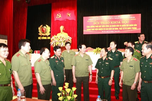 Sát cánh, hoàn thành xuất sắc nhiệm vụ cả trong thời chiến và thời bình