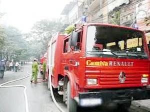 Xe cứu hỏa thuộc diện không phải nộp thuế trước bạ