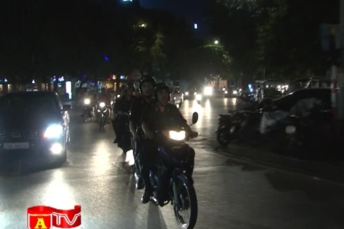 Phòng chống đua xe và cổ vũ đua xe trái phép mùa Word Cup