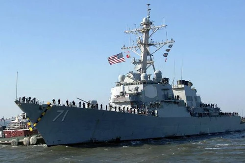 Mỹ tăng cường thêm 2 tàu phòng thủ tên lửa Aegis tới Tây Ban Nha
