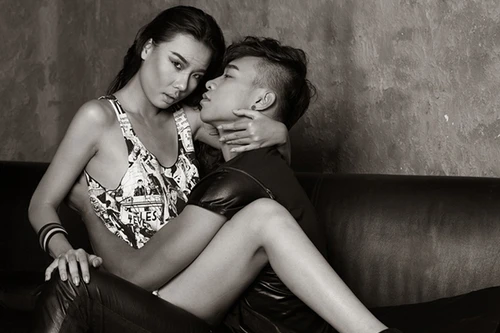 Lại Thanh Hương nóng bỏng bên người tình Vũ Mạnh Hiệp