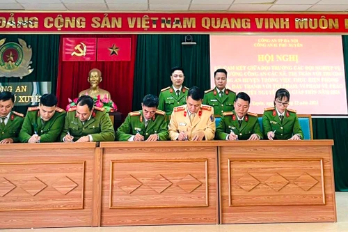 Cao điểm đấu tranh với tội phạm vi phạm pháp luật về vũ khí, vật liệu nổ