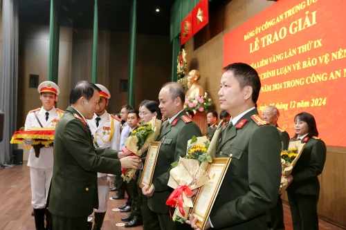 An ninh Thủ đô giành giải A Giải Búa Liềm Vàng trong Công an nhân dân năm 2024