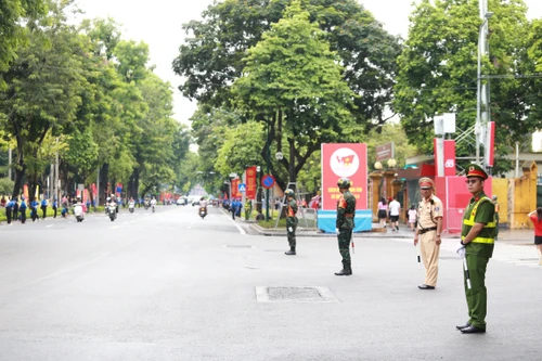 Công an Hà Nội triển khai phương án đảm bảo ANTT trước buổi sơ duyệt diễu binh, diễu hành