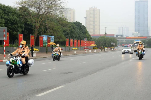 Thông suốt, an toàn giao thông phục vụ Đại hội Đảng toàn quốc lần thứ XIII