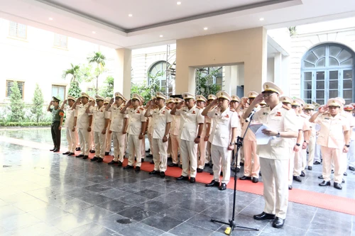 Công an Thủ đô kế thừa, phát huy truyền thống 80 năm vẻ vang của lực lượng Công an nhân dân