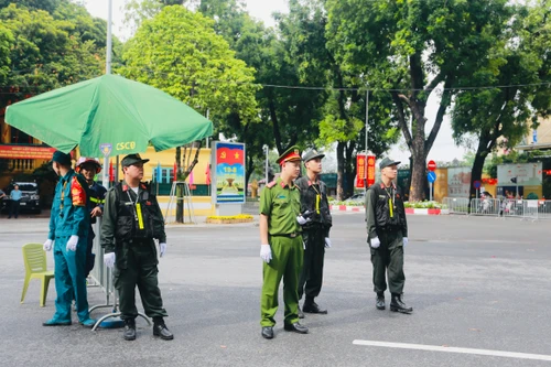 Video: Công tác bảo an ninh trật tự cho buổi sơ duyệt sự kiện A80 của Công an Hà Nội